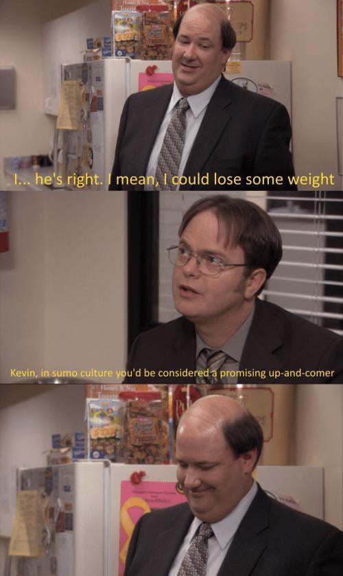 Dwight’s kindest moment. - 9GAG