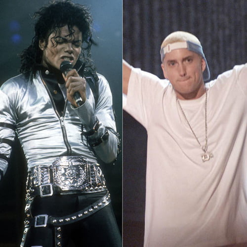 In 2004, Michael Jackson purchased Eminem's whole catalogue of music as