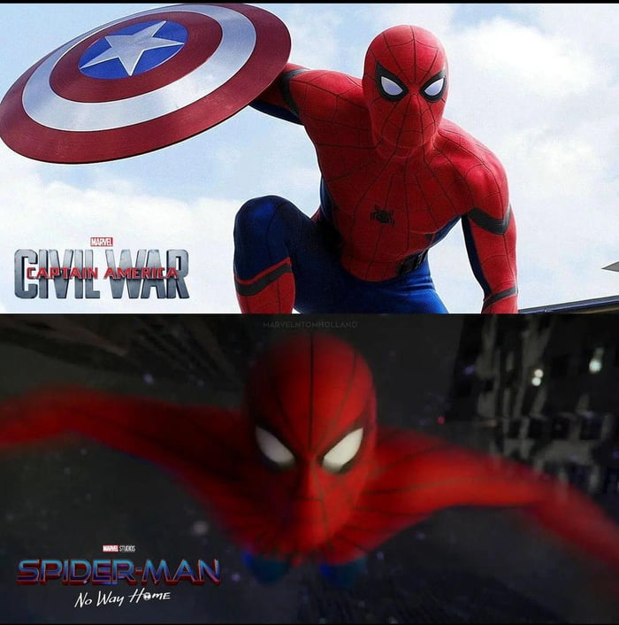 First & Last Shots of MCU Spider-Man... so far! - 9GAG