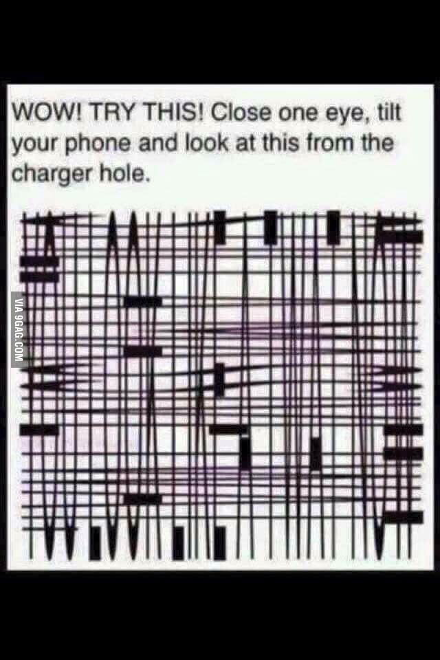 Turn your phone sideways as well - 9GAG