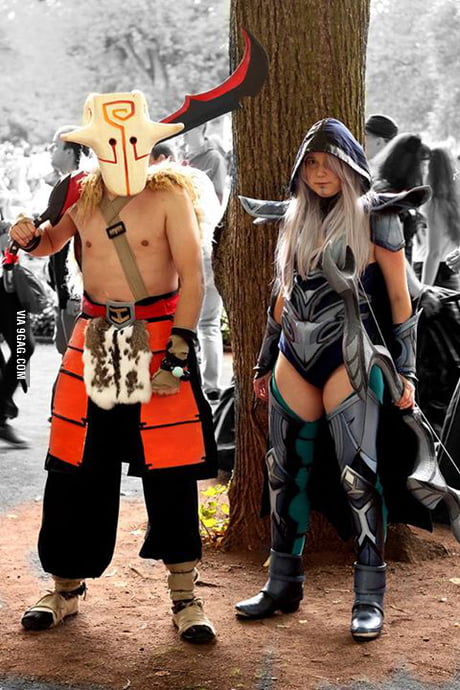 Juggernaut And Drow Ranger From Dota 2 9gag