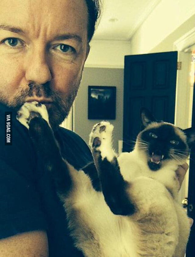 Ricky Gervais, everyone - 9GAG