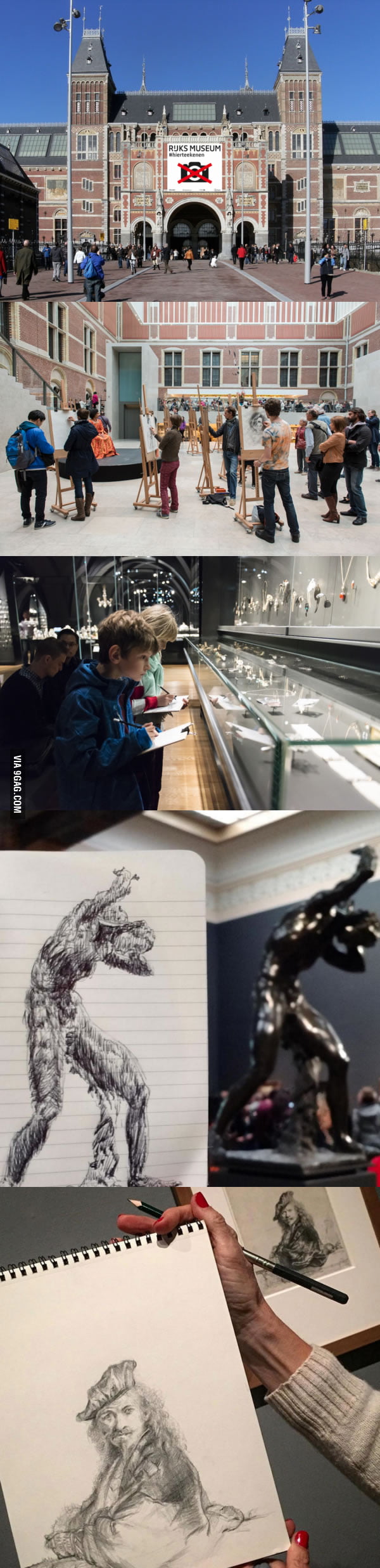 This Amsterdam museum asks visitors to trade their selfie sticks for