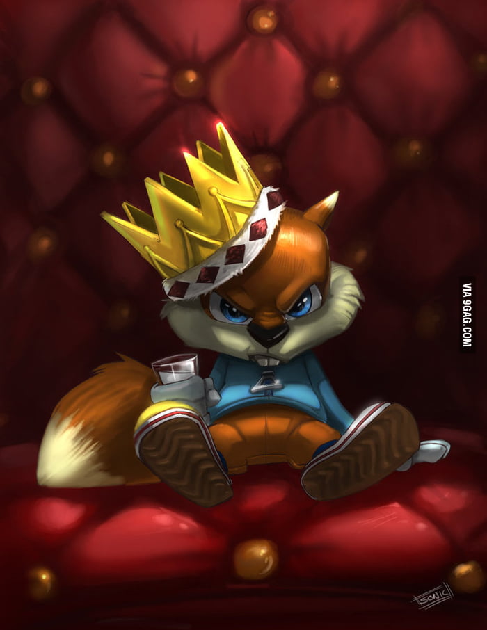 Conker The King - 9GAG