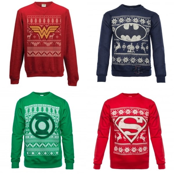 dc christmas sweater