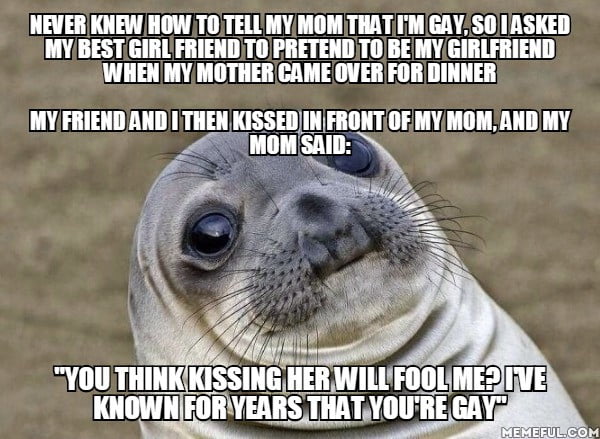 Thankfully my mom and my friend had a good laugh - 9GAG