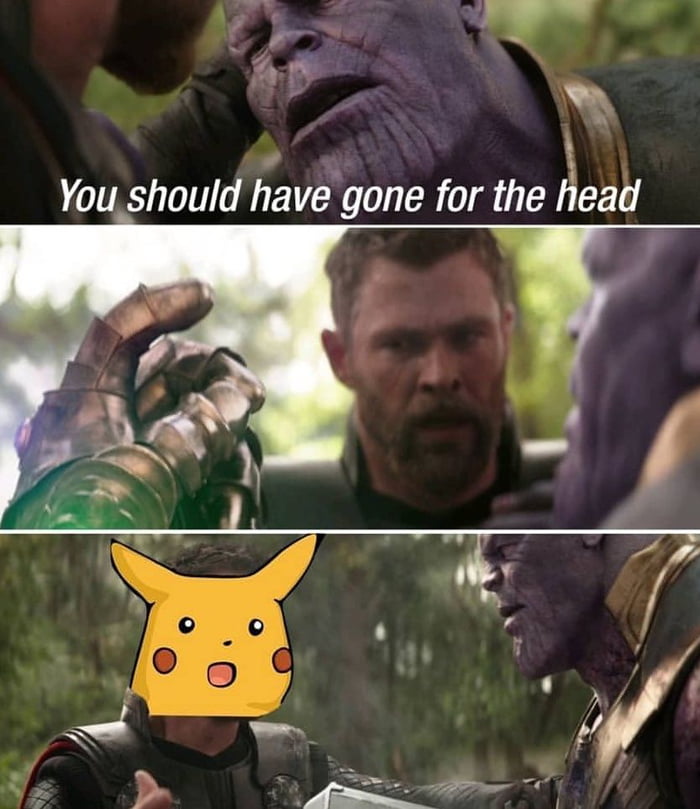 Thanos You Should Ve Gone For The Head