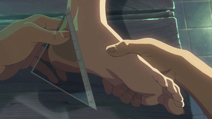 The best drawn feet in anime do you agree with me my fellows fetish.