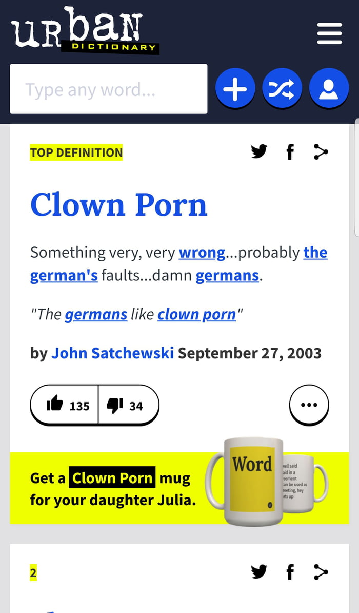 I Love Clown Porn - Get your daughter a mug that says \