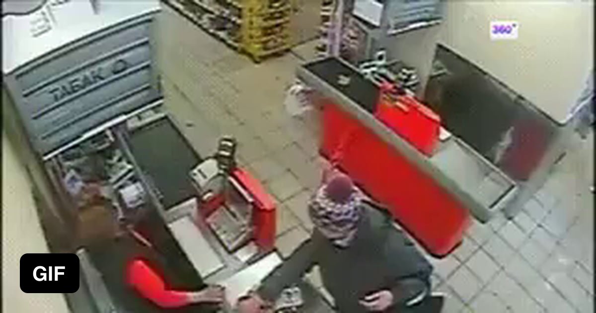 When you are trying to rob a store but nobody gives a damn about you ...