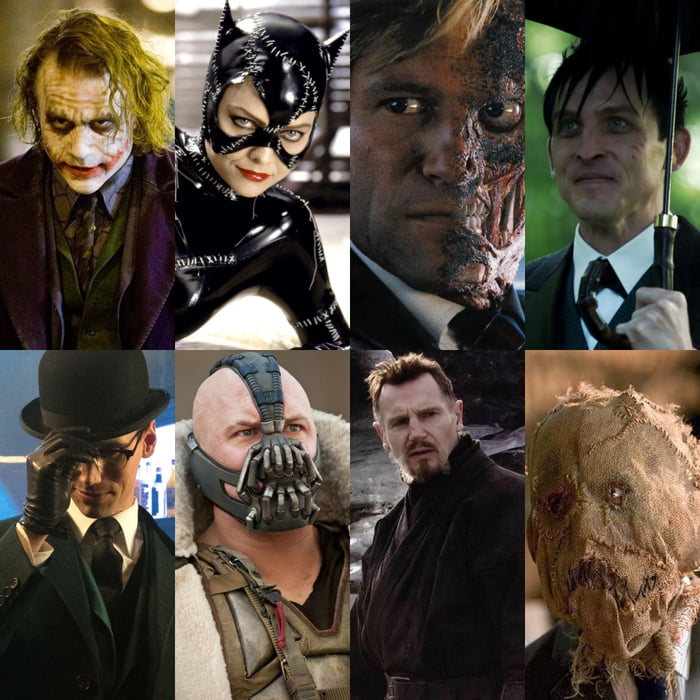 The greatest live action portrayals of Batman villains.. - 9GAG