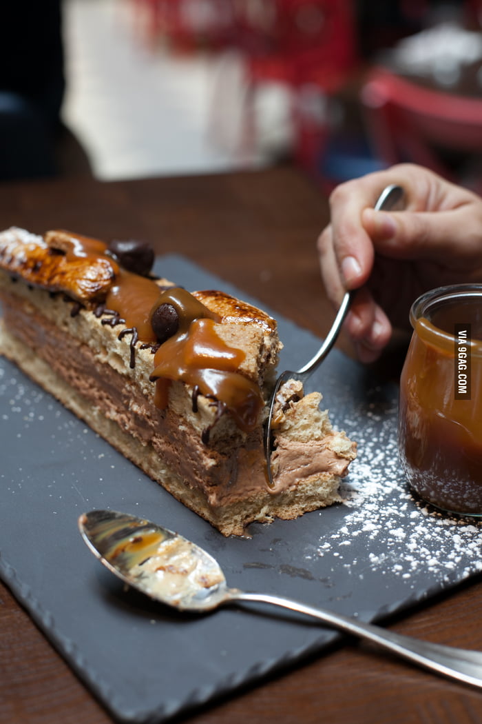 Frozen S'more Napoleon, Graham Cracker Cake, Coffee Marshmallow 9GAG