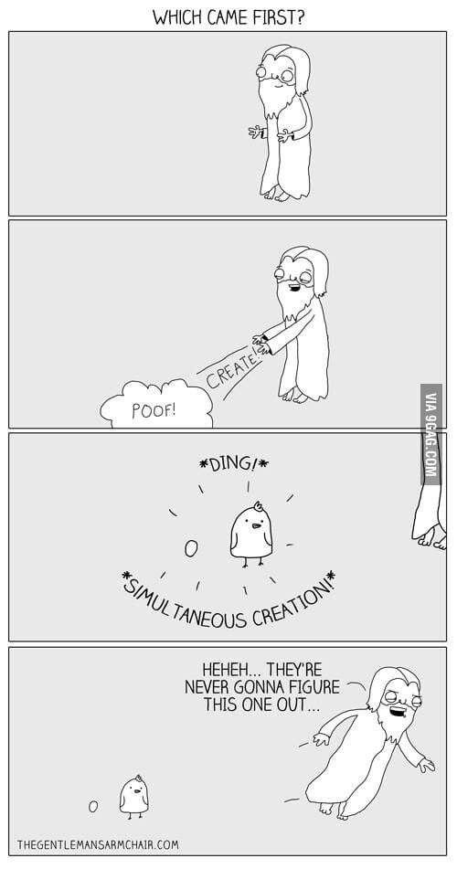 Who Came First The Chicken Or The Egg