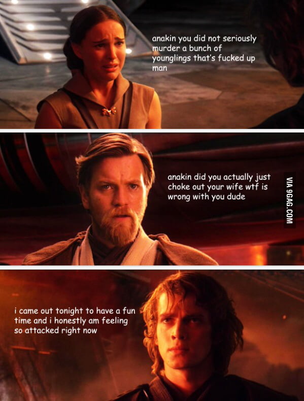 Damn Anakin - 9GAG