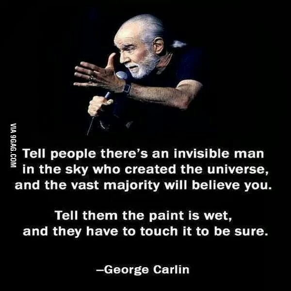 Ladies and Gentlemen, George Carlin! Amazing Man.