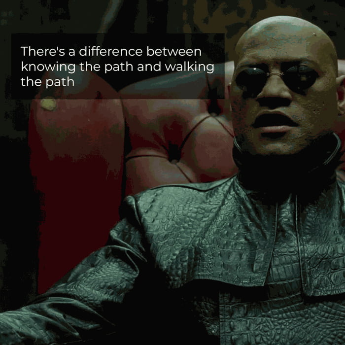 Movie Quote 101 - The Matrix - 9GAG