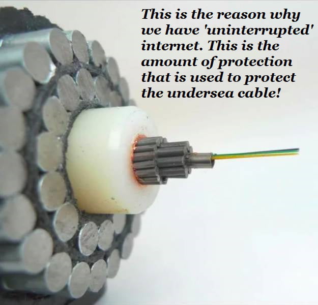 Cant believe millions of users only use those few little optic fibre