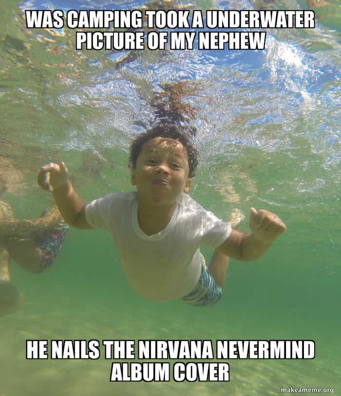 nevermind nirvana album cover
