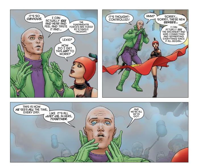 Lex Luthor Sees The Truth Gag