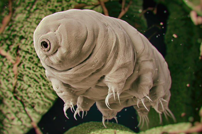 A Close Up Photo Of Tardigrades Also Know As Water Bears Which Are ...