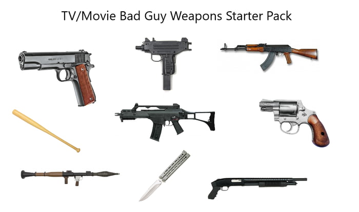 bad guy with gun