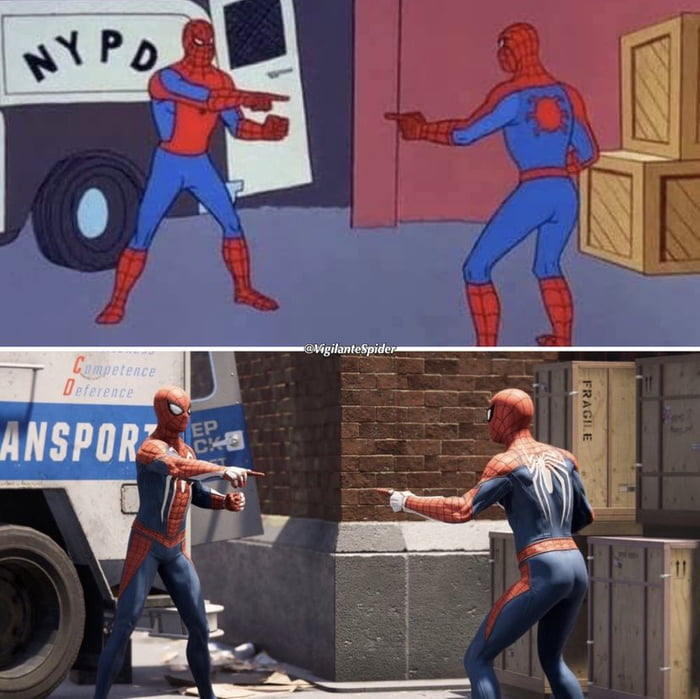 Memes recreated with spiderman ps4, part 2 - 9GAG