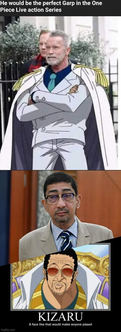 To the guy who posted Arnold as Garp.I raised you Malaysian Minister as