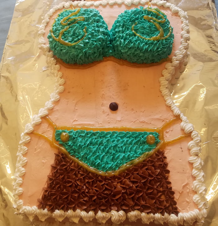 Bikini Bottom | SpongeBob cake for my son's 2nd Birthday. No… | Flickr