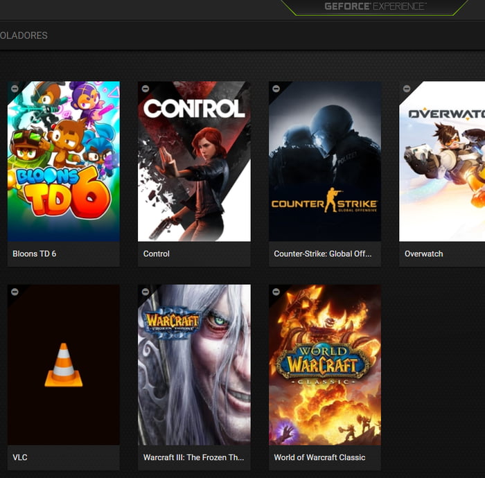 Humm yes the ultimate game for GeForce optimization, VLC Media Player ...