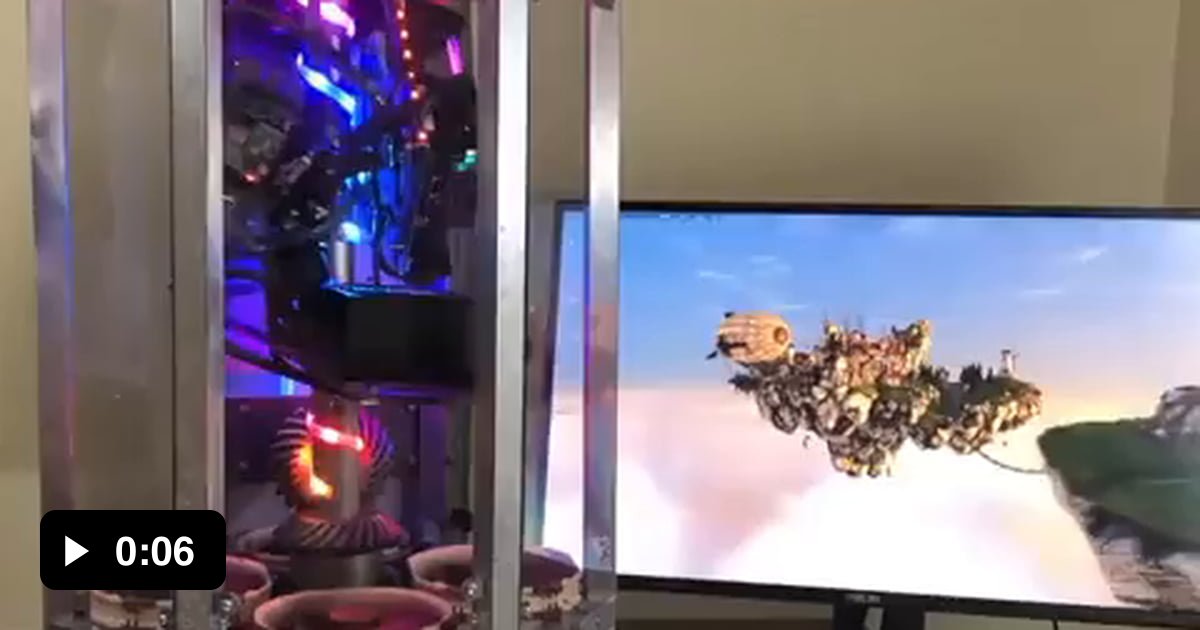 A custom PC that looks like it's powered by sorcery - 9GAG