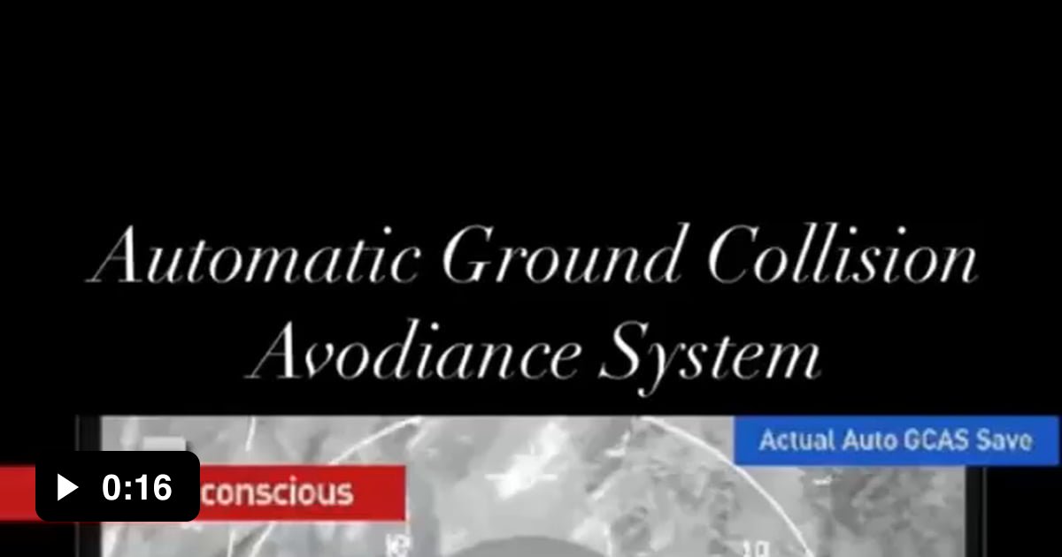 Automatic Ground Collision Avoidance System Gag