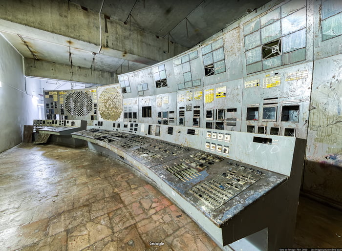 You can visit part of the chernobyl nuclear power plant in google maps ...