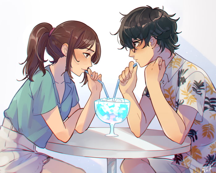 Posting persona pics daily day 1207 p5 shiho and joker 9gag