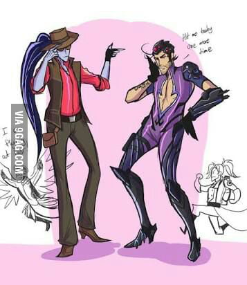 searched for tf2 and overwatch crossover not disappointed 9gag