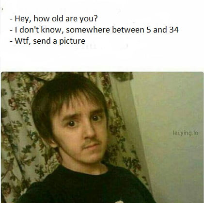 How old is he!? - 9GAG