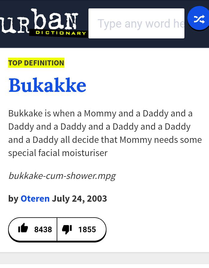 What Is A Bukkake Special