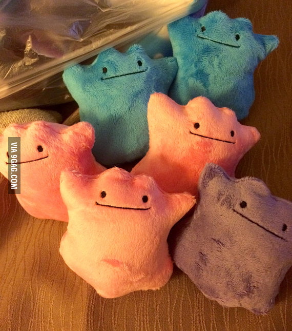 ditto mew plush