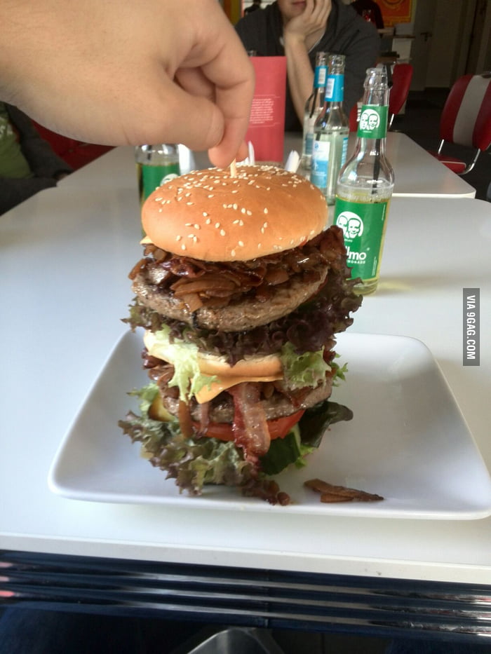 The best burger in the world is from Germany! - 9GAG