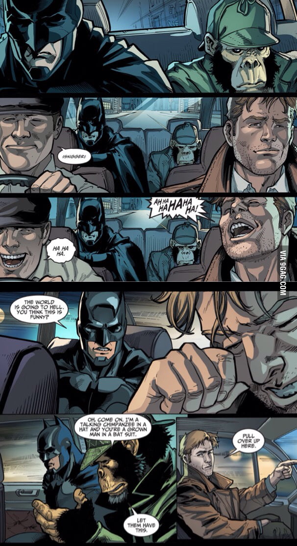 Best thing about the Injustice series (Batman meets Constantine) - 9GAG