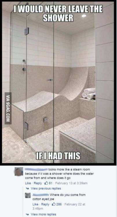 Great shower, Joe! - 9GAG