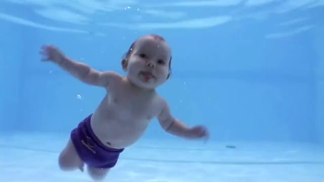 The infant swim reflex - 9GAG