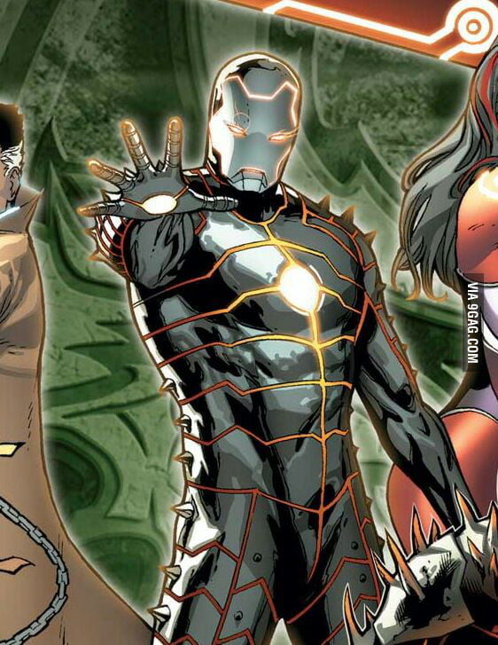 Why have a vibranium suit when you can have a suit made of the same metal as Thor's hammer 9GAG