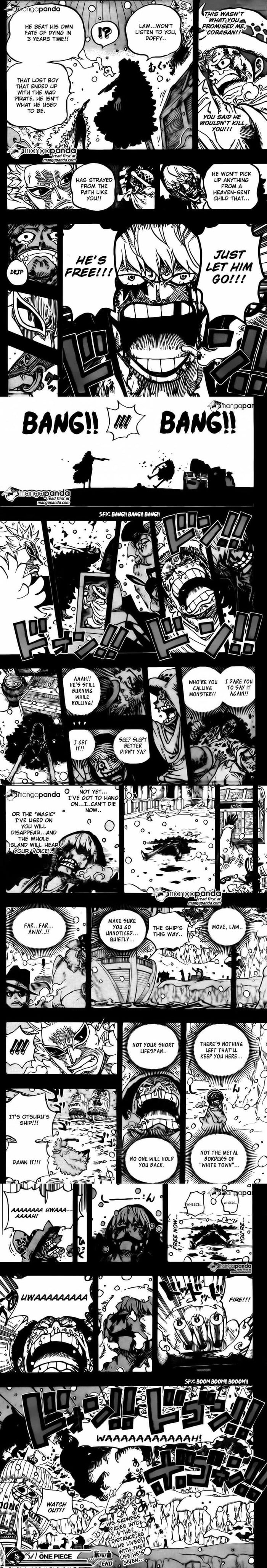 Daily One Piece Screenshots Day 146 Corazon S Death 9gag