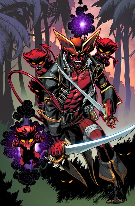 AZAZEL: Nightcrawler and X-Men enemy. He's a demonic pirate ...