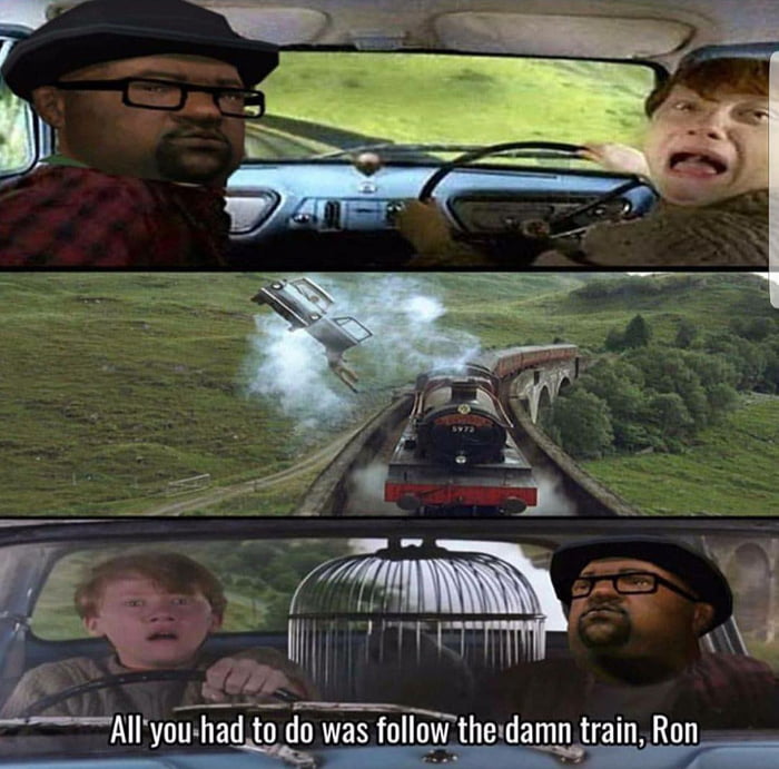 The damn Train - 9GAG.