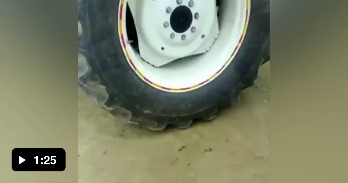 Tractor runaway 9GAG