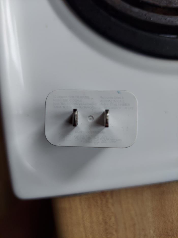 Who needs power adapter details, anyway? 9GAG