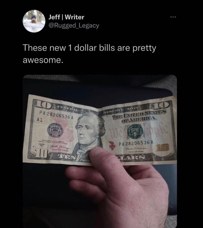 Inflation introducing the new “$1 bill” - 9GAG