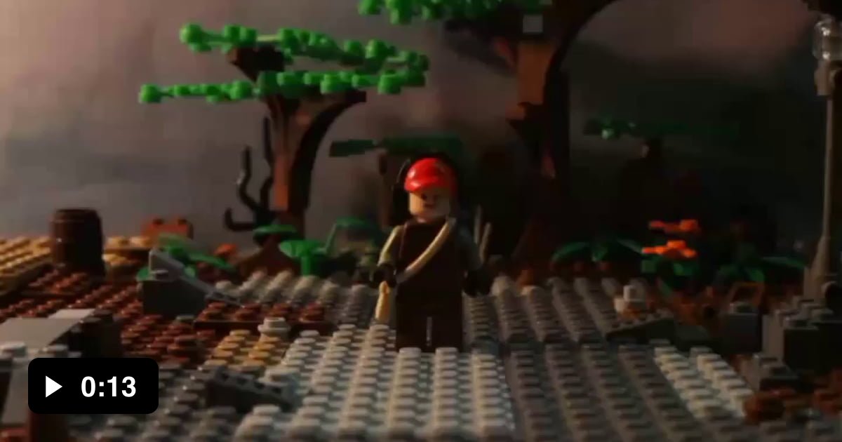 Lego zombie apocalyps stop motion test - 9GAG