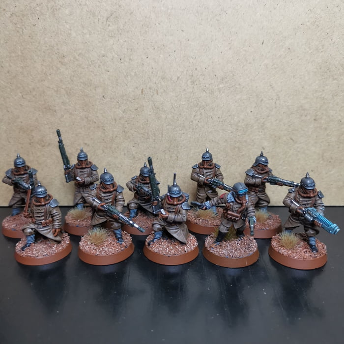 5th squad of Guardsmen done - 9GAG